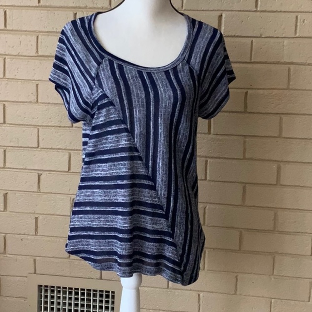 Espresso tunic is 67% polyester 33% rayon
